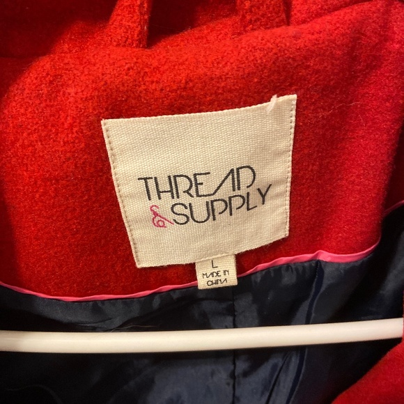 *** SALE 2 for 25*** Thread & supply pea coat - Picture 2 of 4
